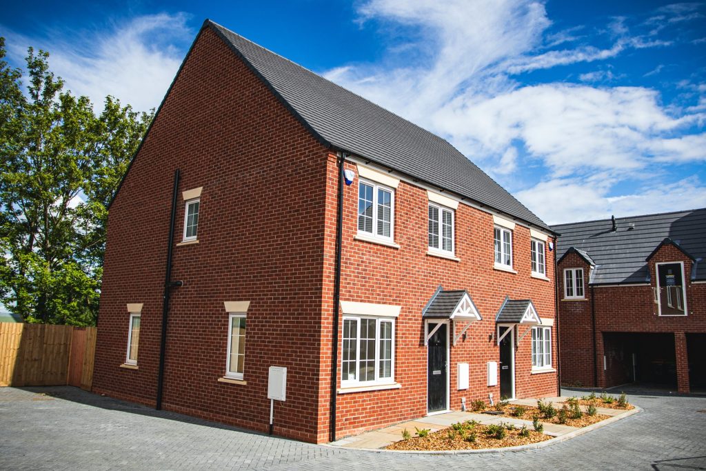 modern semi-detached homes